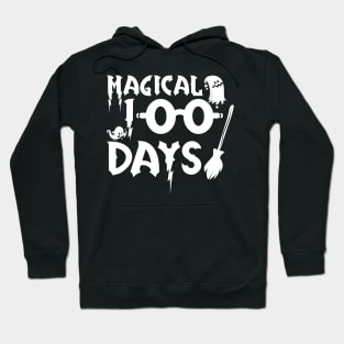 Magical 100 Days Gifts 100th Day of School Teacher Student Hoodie